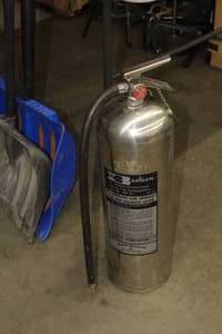 lot 967 image: Badger 2-12 Gallon Water Fire Extinguisher