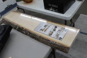 lot 996 image: Basswood Live Edge x Shelf (in original packaging)