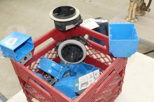 lot 1053 image: Lot of (1 Tote) Electrical Boxes