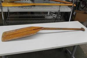 lot 1089 image: Wood Curved Oar 50