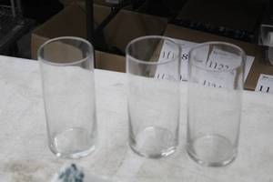lot 1106 image: Lot of (3) Glass Vases