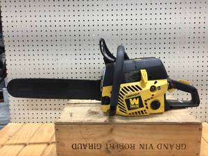 lot 22 image: WEN Lumberjack 3816 Gas Chainsaw