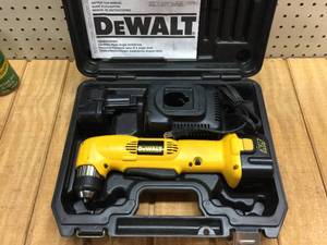 lot 33 image: Dewalt 12v Cordless Right Angle DrillDriver