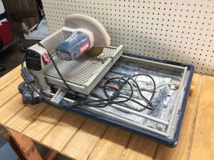 lot 65 image: Ryobi Tile Saw