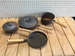 lot 95 image: Cast Iron Cookware
