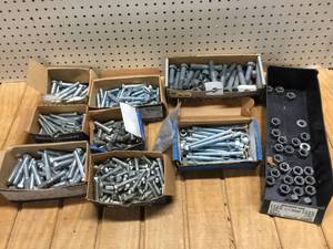 lot 131 image: Misc Nuts - Bolts - Fasteners