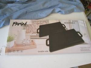 Parini cast iron grillgriddle (new...