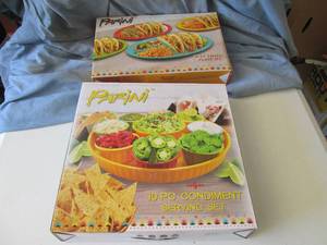 Panini 10pc condiment serving set (...
