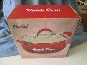 Parini 5.5qt Dutch oven non stick a...