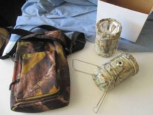 2 Camouflage lantern style flashlig...