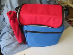 Insulated backpack cooler, all pock...
