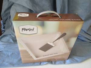 Parini ceramic square baker (new in...