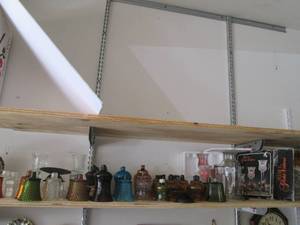 large lot of glass votive candle ho...