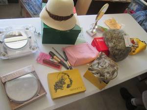 Belmar hat, Revlon wig, Bridget II ...