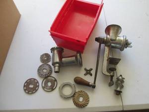 Vintage meat grinder...