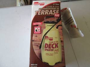 Chapin deck sprayer model 2560...