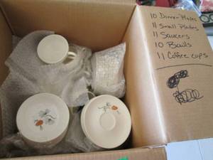 Hand painted oven proof dinnerware ...