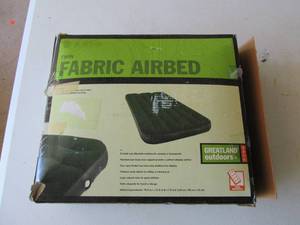Twin fabric airbed (new in pkg)...