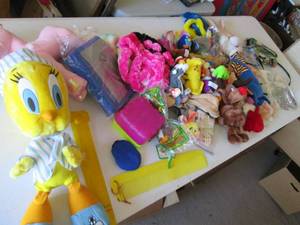 Stuffed animals and toys (see photo...