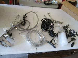 Faucets, aquarium air pump and more...
