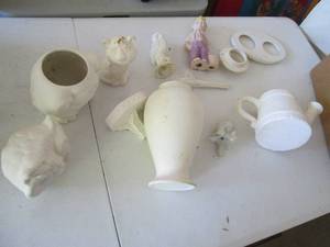 Paintable ceramic decor and owl coo...