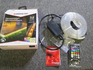 lot 38 image: monster multi color multi white le...