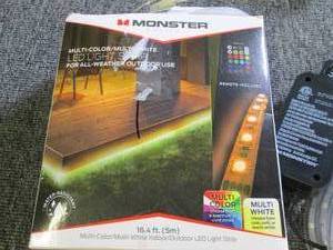 lot 45 image: monster multi color multi white le...