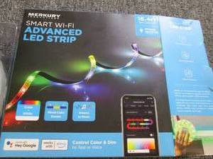lot 47 image: merkury smart wifi advanced LED str...