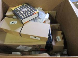 lot 63 image: box of lights and light products pl...