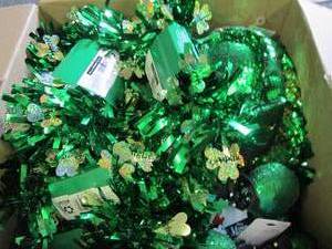 lot 69 image: box of new st patricks day items ...