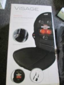 lot 108 image: visage pro style heated back massag...