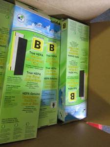 lot 115 image: box of 20 germ guardian true hepa f...