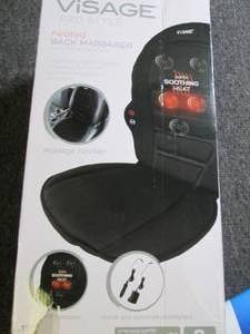 lot 117 image: visage pro style heated back massag...