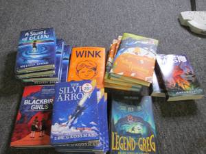 lot 118 image: box of 17 new kids books ...