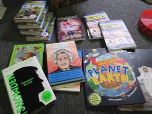 lot 120 image: box of 15 new kids books ...