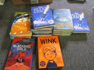 lot 131 image: box of 16 new kids books ...