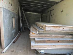 lot 136 image: insulated walk in cooler panels ...