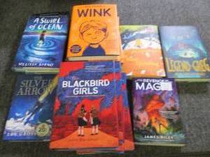 lot 134 image: box of 16 new kids books ...