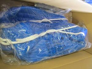lot 151 image: 4 blue marine boat fenders ...