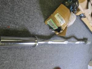 lot 154 image: weight lifting bar ...