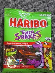 lot 185 image: 124oz bags of haribo twin sweet an...