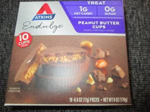 lot 187 image: 6 packages of 10 atkins endulge pea...
