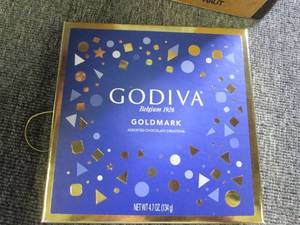 lot 204 image: 64.7oz packages of godiva assorted...
