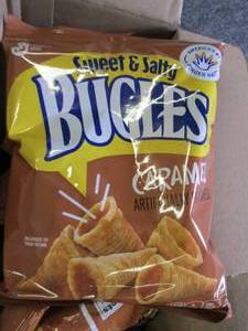 lot 210 image: 73.5oz bags of bugels sweet and sa...