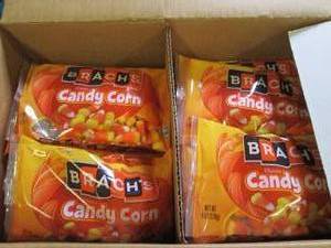 lot 226 image: 366oz bags of brachs candy corn ...