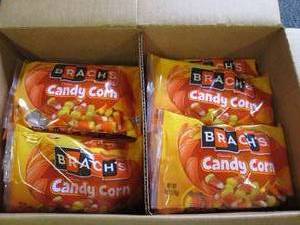lot 227 image: 366oz bags of brachs candy corn ...