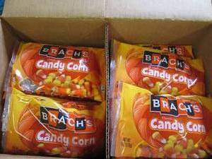 lot 228 image: 366oz bags of brachs candy corn ...