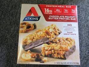 lot 248 image: 6 boxes of atkins chocolate peanut ...