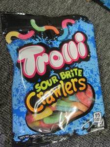 lot 257 image: 124oz packages of trolli sour bite...