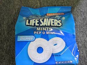 lot 265 image: 414.5 oz bags of lifesavers mints ...